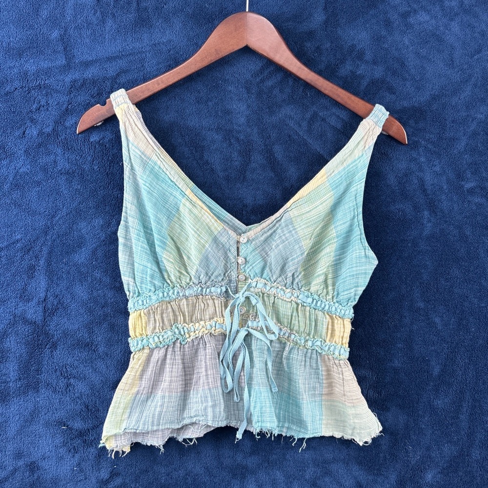 Vintage Y2K Maurices Womens Top Size M Peasant Renaissance Medieval Festival